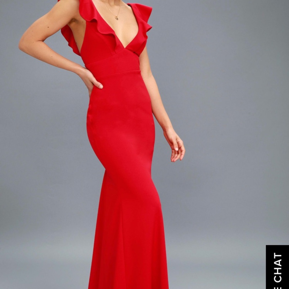 Lulus Perfect Opportunity Red Maxi Dress 💃🏻